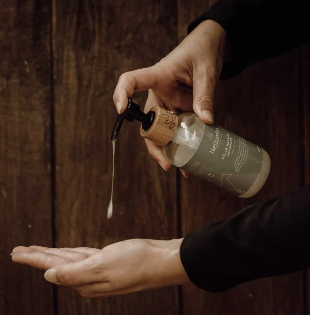 Gel de massage « Chauffant » pour chevaux.